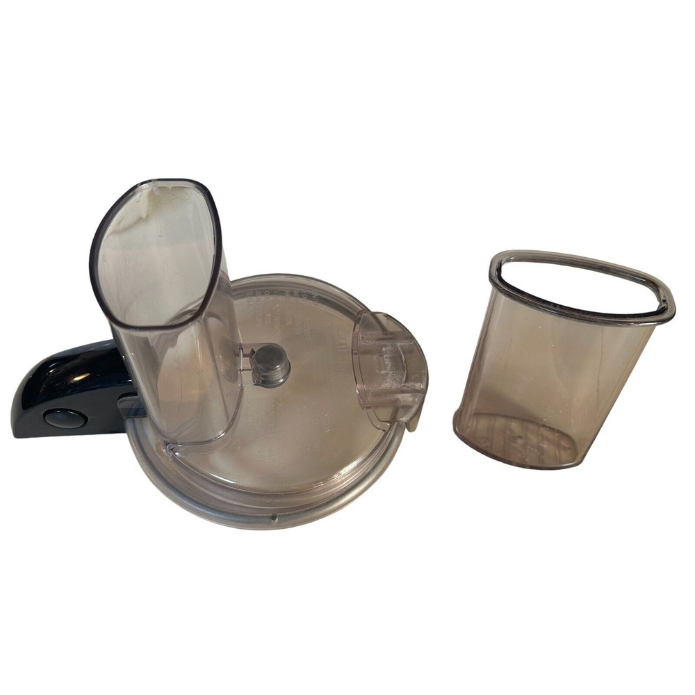 Cuisinart Food Processor 7 Cup Work Bowl Cover And Pusher *parts*